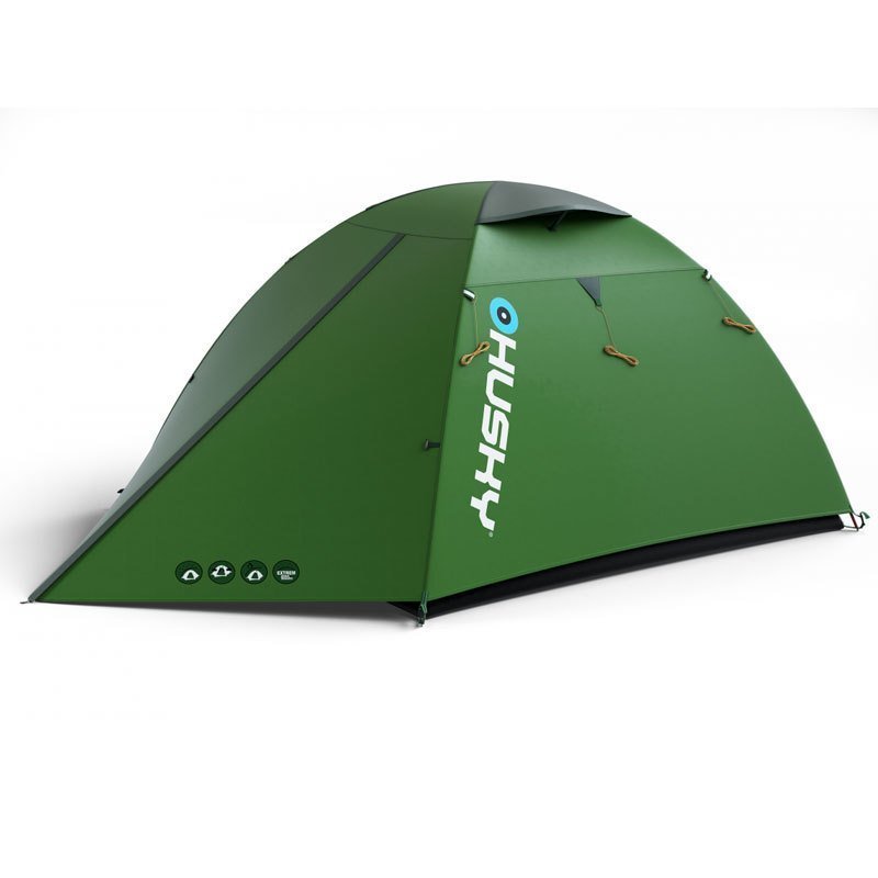 Husky Baron 3 Kişilik Yeşil Kamp Çadırı Husky Baron 3 Kişilik Yeşil Kamp Çadırı