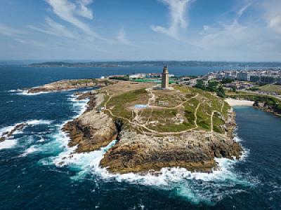 A Coruña – İspanya fotoğrafı