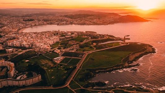 A Coruña – İspanya fotoğrafı