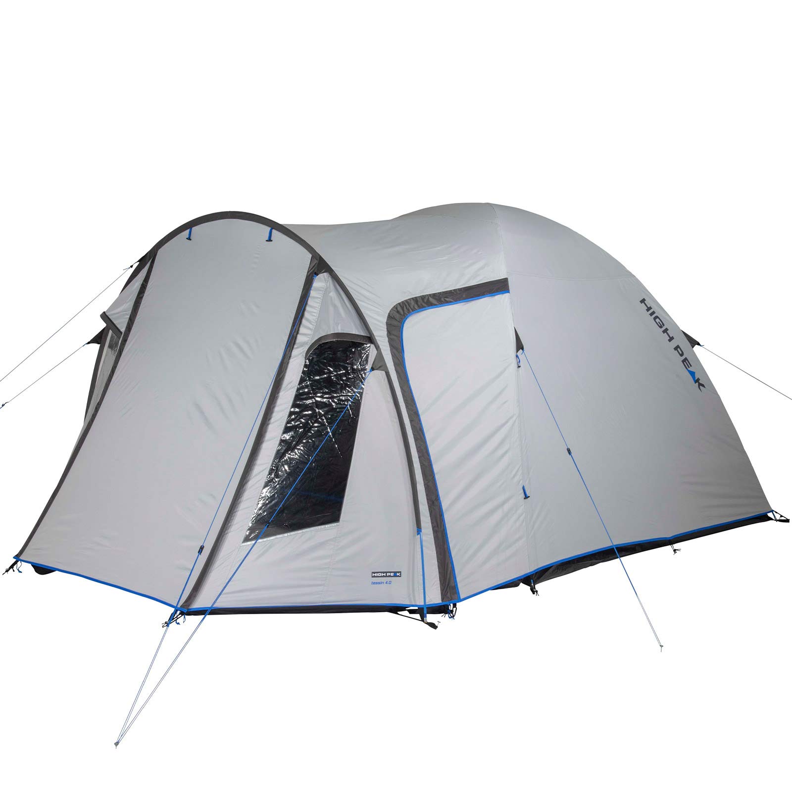 High Peak Tessin 4 kubbe çadır gölgelikli kamp çadırı 2 giriş 4 kişilik aile çadırı High Peak Tessin 4 kubbe çadır gölgelikli kamp çadırı 2 giriş 4 kişilik aile çadırı