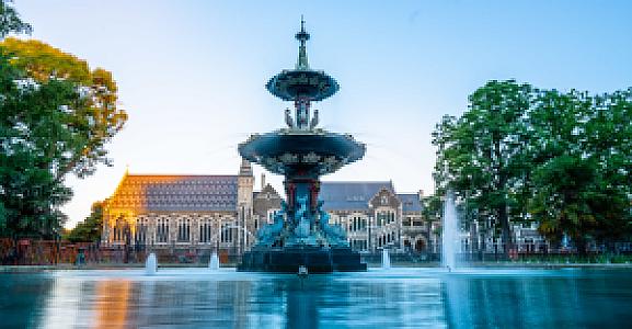 Christchurch Şehri – Yeni Zelanda fotoğrafı