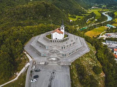 Kobarid – Slovenya fotoğrafı