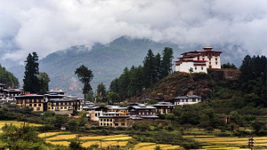 Paro – Bhutan fotoğrafı