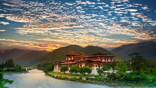 Punakha – Bhutan fotoğrafı