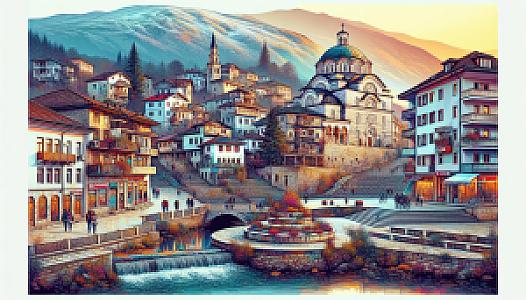 Studeničani – Kuzey Makedonya fotoğrafı