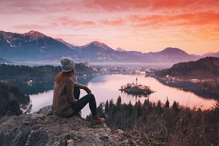 Tržič – Slovenya fotoğrafı