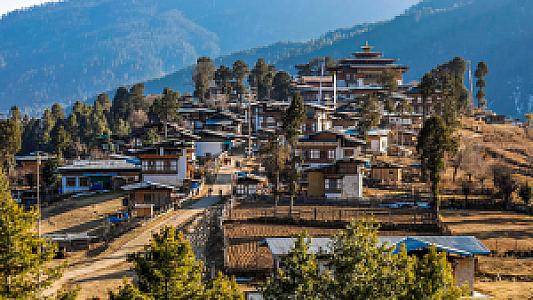 Wangdue Phodrang – Bhutan fotoğrafı