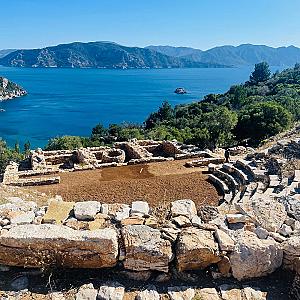 Amos amphitheatre, Muğla fotoğrafı