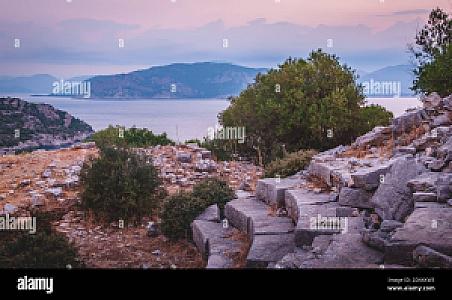 Amos amphitheatre, Muğla fotoğrafı