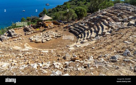 Amos amphitheatre, Muğla fotoğrafı