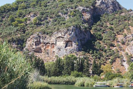 Dalyan Kaunos Kaya Mezarları