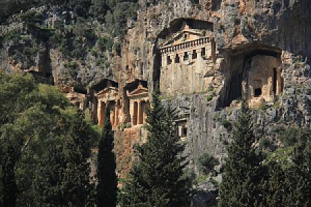 Dalyan Kaunos Kaya Mezarları, Muğla fotoğrafı