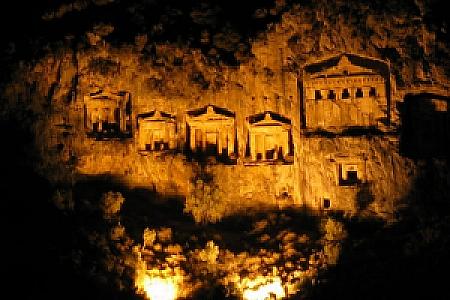 Dalyan Kaunos Kaya Mezarları, Muğla fotoğrafı