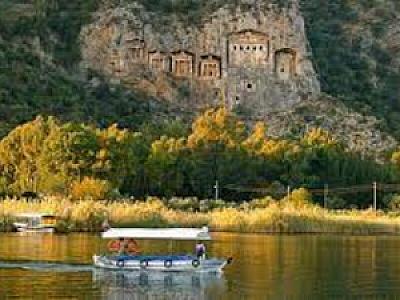 Dalyan Kaunos Kaya Mezarları, Muğla fotoğrafı