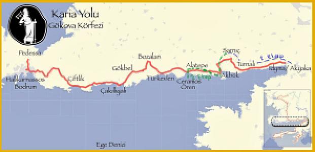 Karia Yolu - Gökova Körfezi, Muğla fotoğrafı