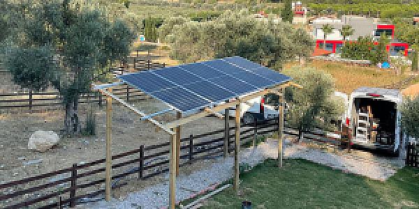 güneş evi, İzmir fotoğrafı