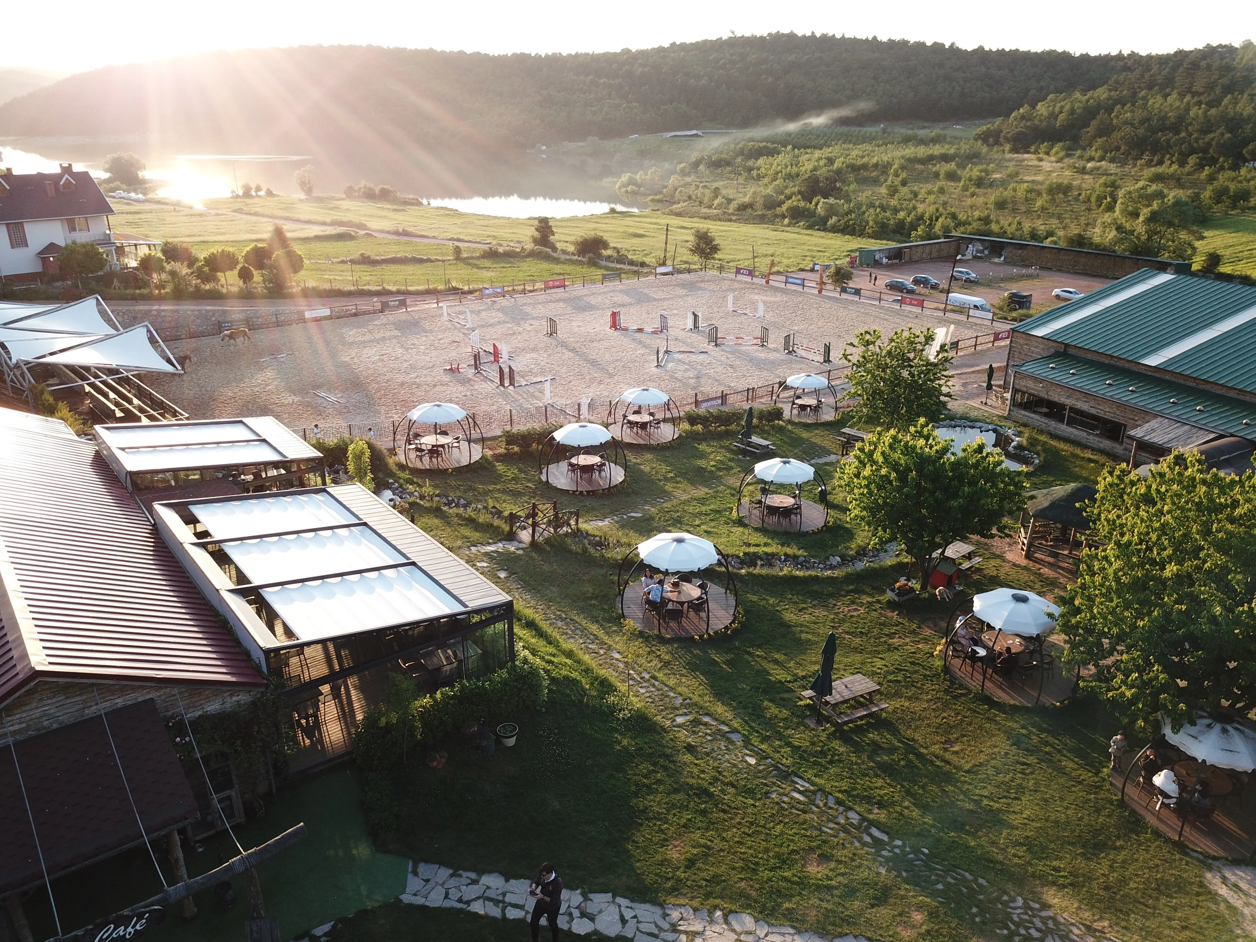 Yüksek Platoda Çiftlik Alanları