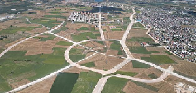 İnegöl Şehir Merkezine Yaklaşış