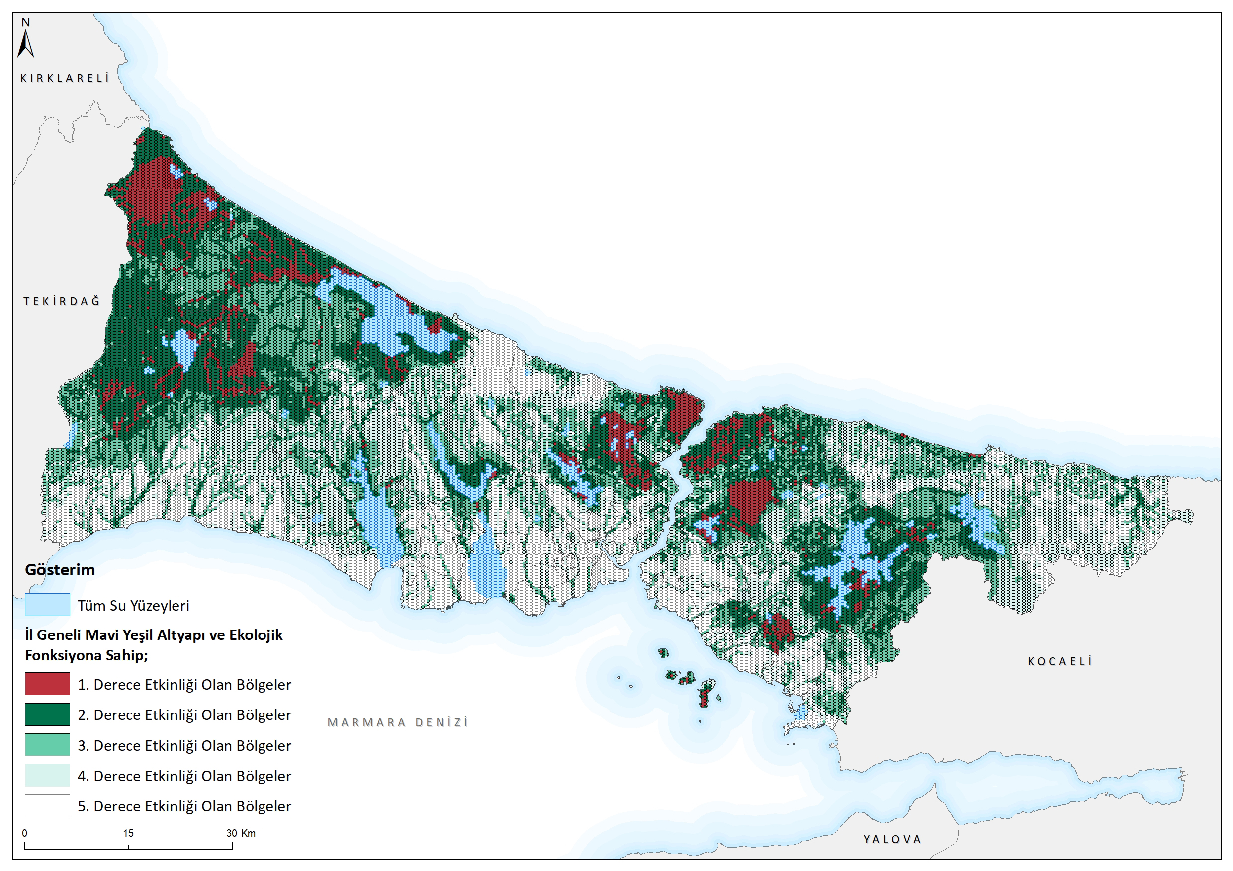 Doğal Flora Alanı (9.5 km)