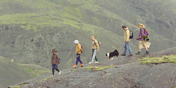 Dağ Sırtında Senaryo Geçişi fotoğrafı