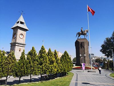 Antik Kayseri Yol İşareti, Kayseri fotoğrafı