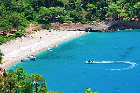 Kabak Koyu Çıkış Yolu, Fethiye fotoğrafı