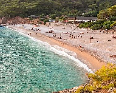 Kabak Koyu Çıkış Yolu, Fethiye fotoğrafı