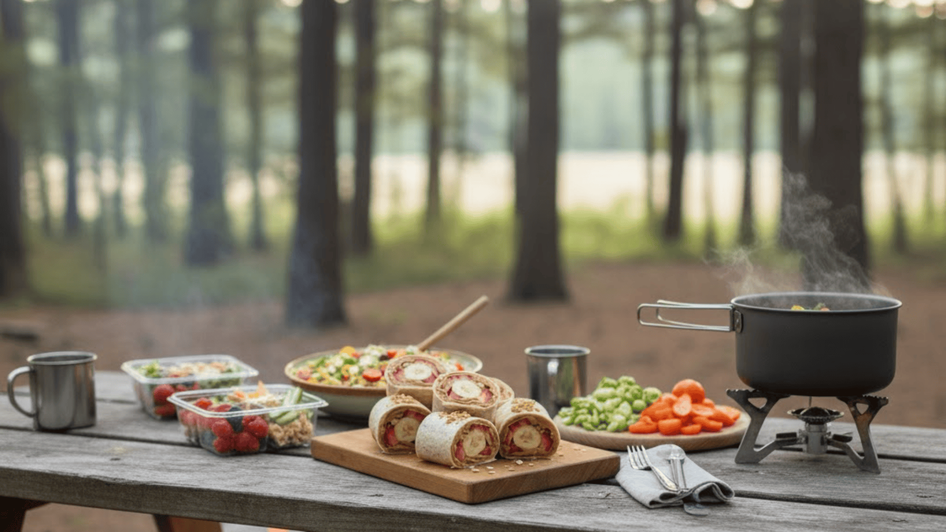 Doğada Sürdürülebilir Enerji: Çok Günlü Kamp Yemek Planlama ve Tarifleri