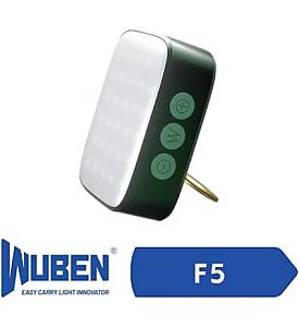Wuben F5 Şarj Edilebilir Kamp Lambası ve 5200mAh Power Bank – 500 Lümen | Yeşil