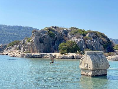Simena Nekropolü, Antalya fotoğrafı
