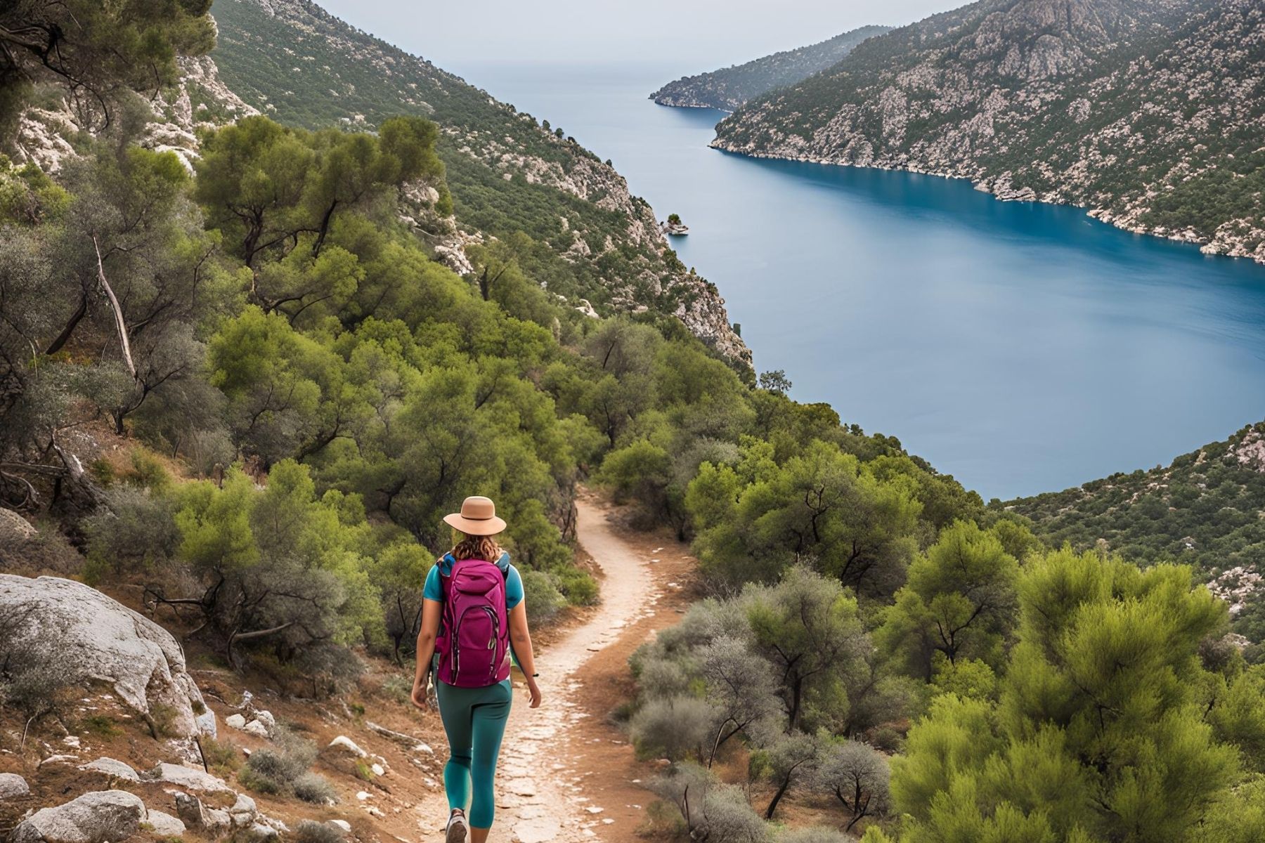 Likya Yolu: Kaş Limanağzı'dan Ufakdere Plajı'na Panoramik Tarihi Yürüyüş – 13.30 km macera rotası