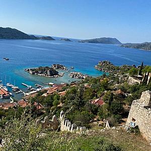 Likya Yolu: Kaş Limanağzı'dan Ufakdere Plajı'na Panoramik Tarihi Yürüyüş